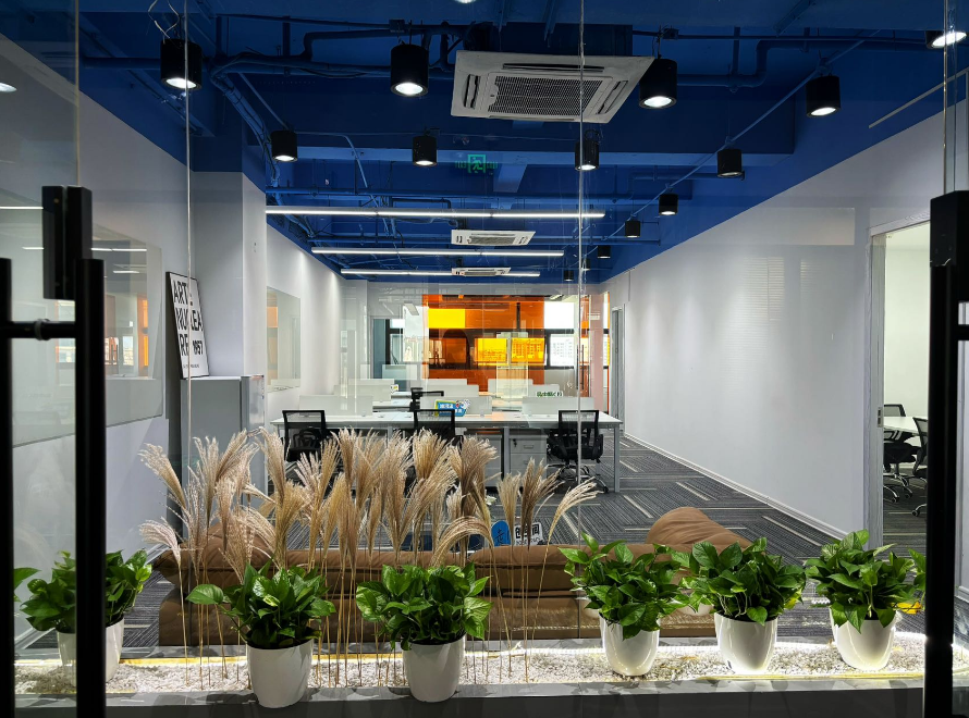 閔行虹橋德必易園辦公室出租，227㎡，精裝修